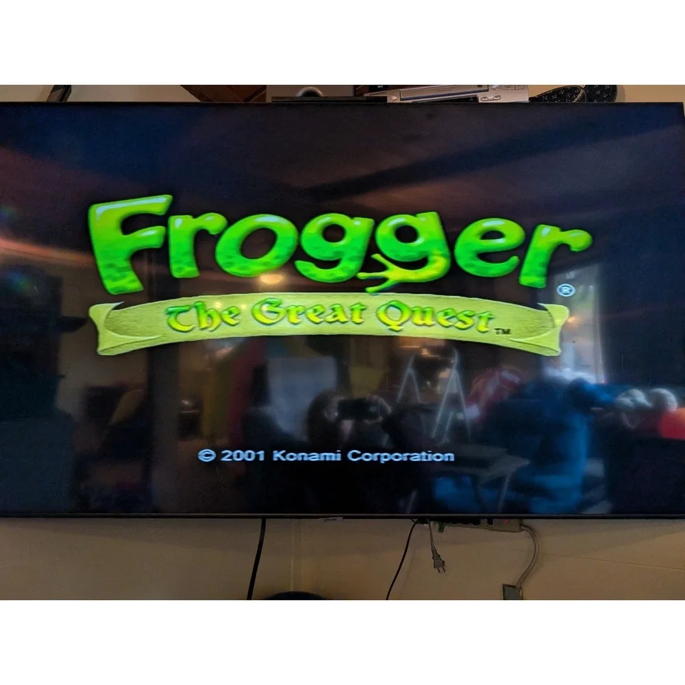 Frogger: The Great Quest (Sony‎ PlayStation 2, 2001) Disc Only Cleaned